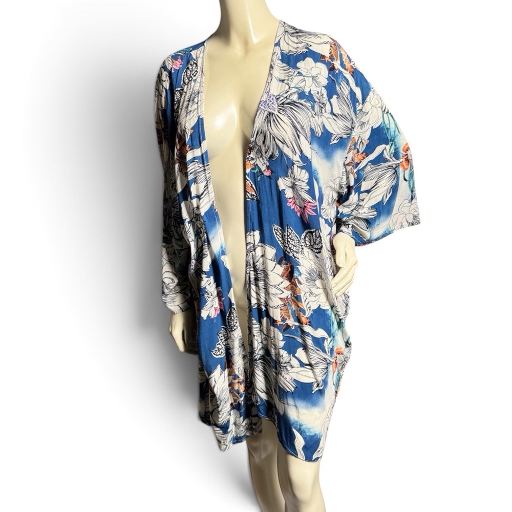 kimono duster tops for women